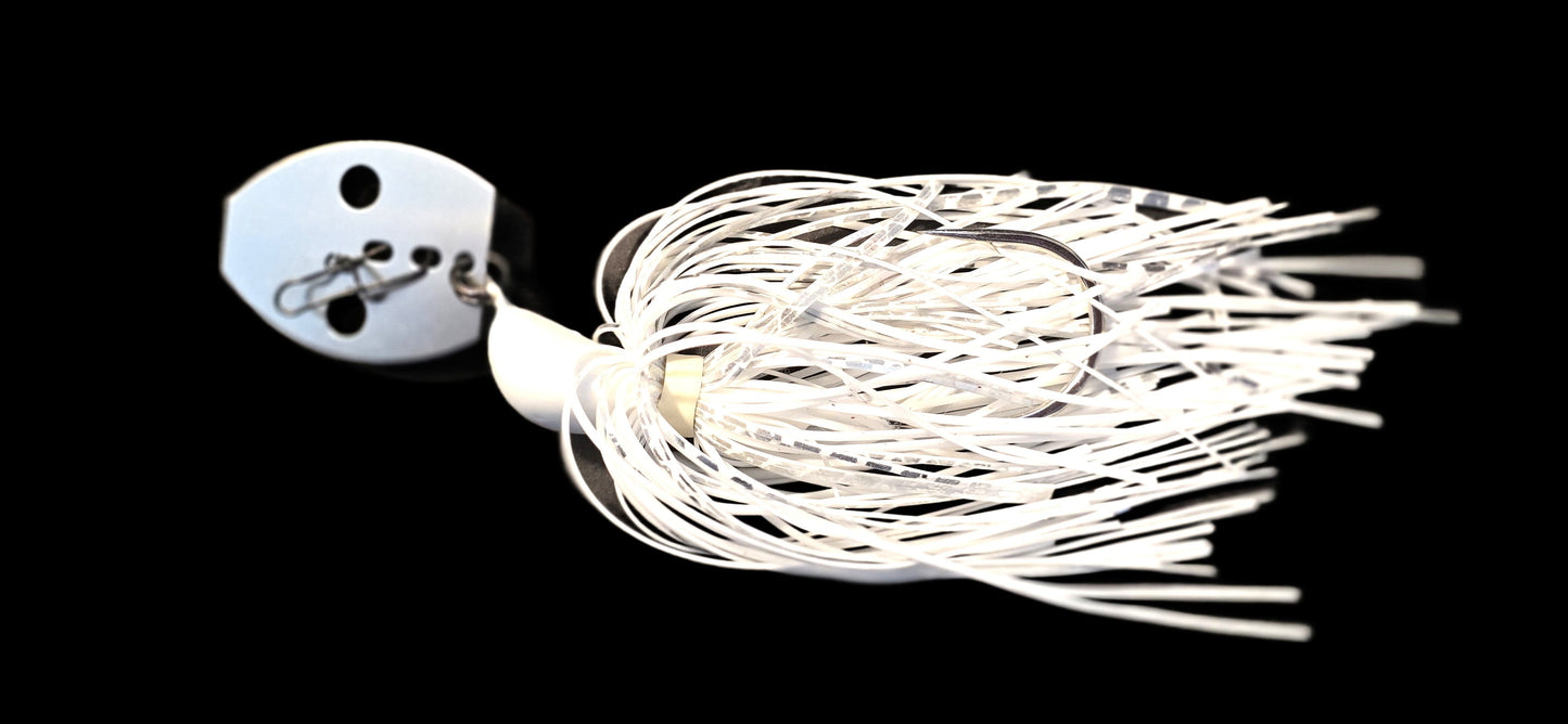 Chatter Jig - White Shimmer
