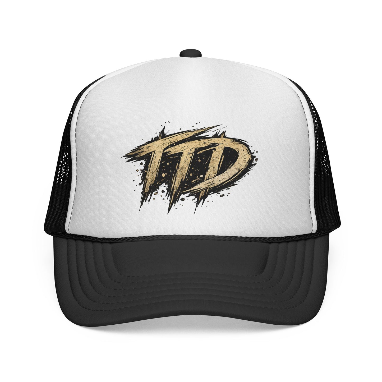 TTD Distressed Logo Trucker Cap