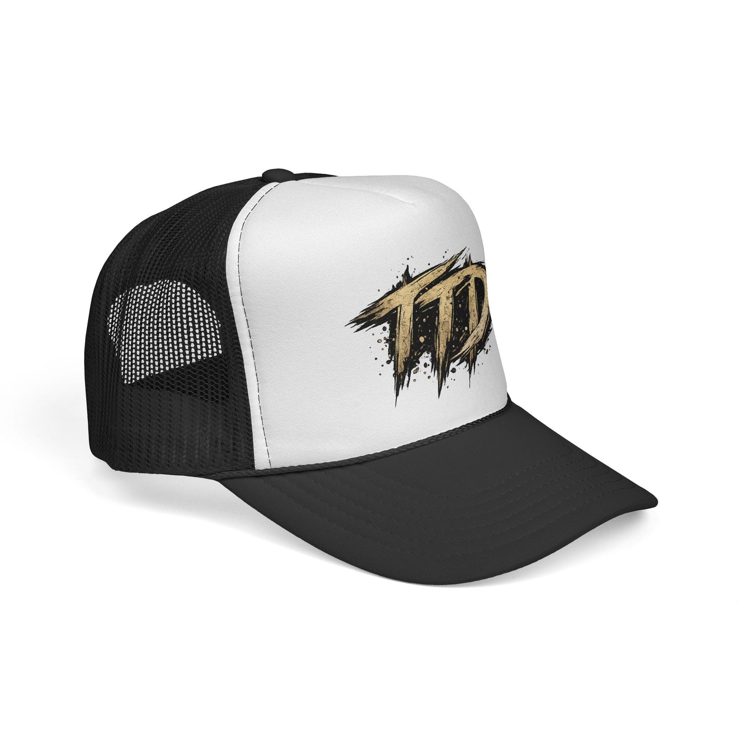 TTD Distressed Logo Trucker Cap