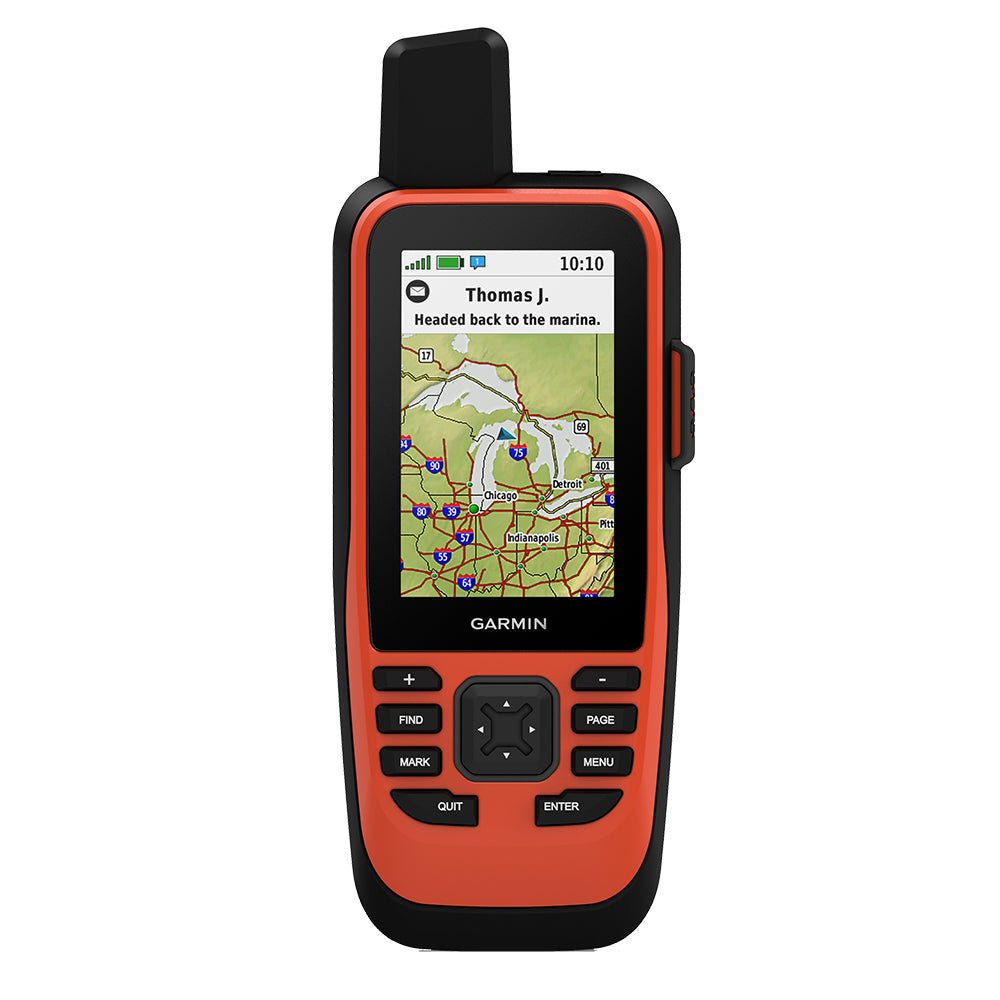 Garmin GPSMAP 86i Handheld GPS w/inReach Worldwide Basemap [010-02236-00] - The Tackle Dock
