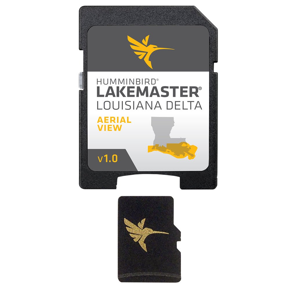 Humminbird LakeMaster Aerial Satellite View - Louisiana Delta [600050-1] - The Tackle Dock