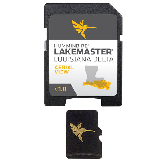 Humminbird LakeMaster Aerial Satellite View - Louisiana Delta [600050-1] - The Tackle Dock