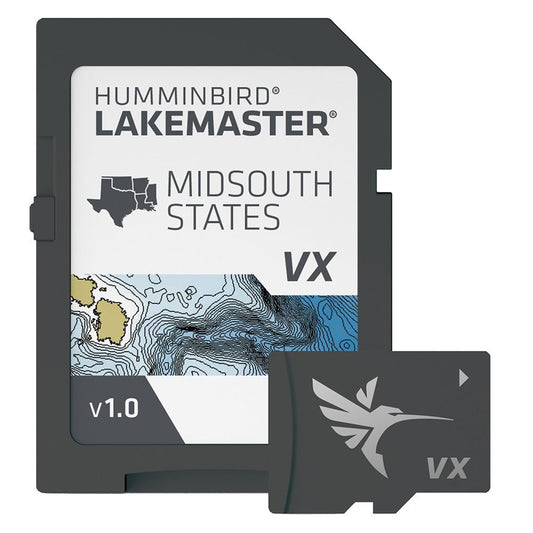 Humminbird LakeMaster VX - Mid-South States [601005-1] - The Tackle Dock