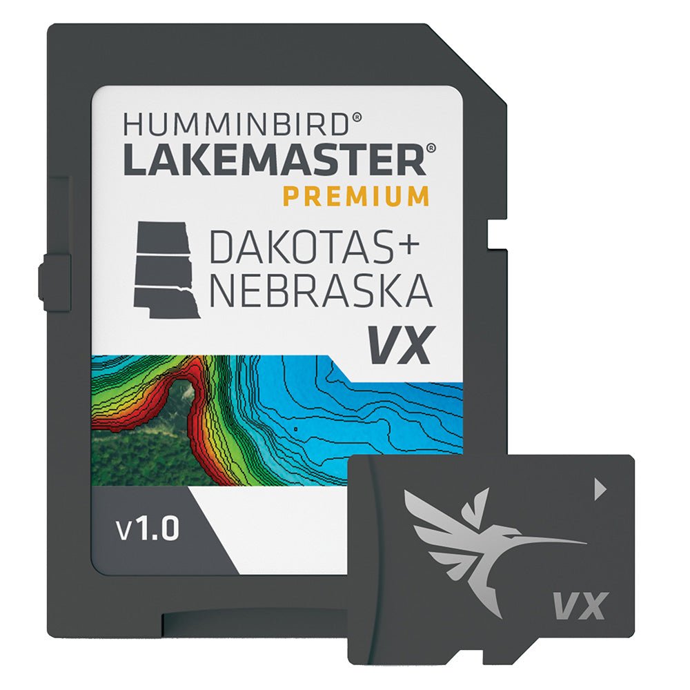Humminbird LakeMaster VX Premium - Dakota/Nebraska [602001-1] - The Tackle Dock