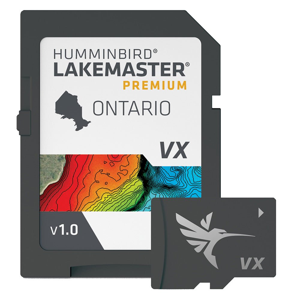 Humminbird LakeMaster VX Premium - Ontario [602020-1] - The Tackle Dock