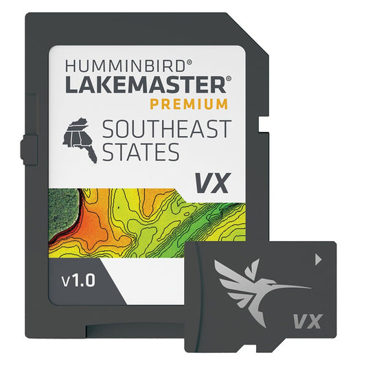 Humminbird LakeMaster VX Premium - Southeast [602008-1] - The Tackle Dock