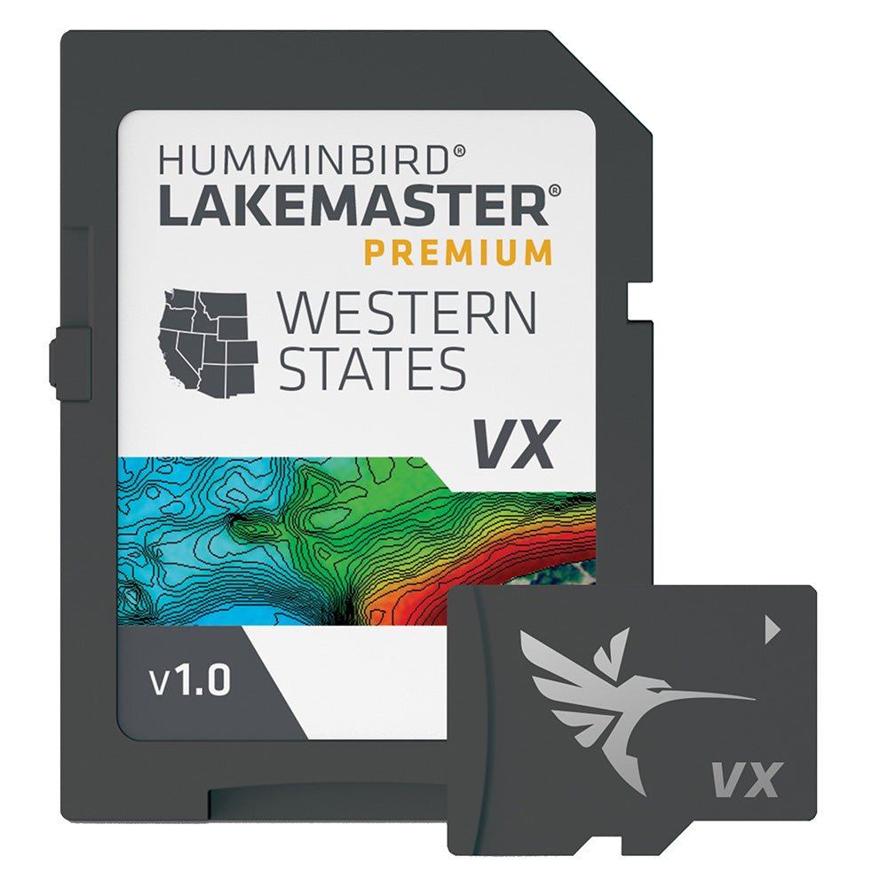 Humminbird LakeMaster VX Premium - Western States [602009-1] - The Tackle Dock