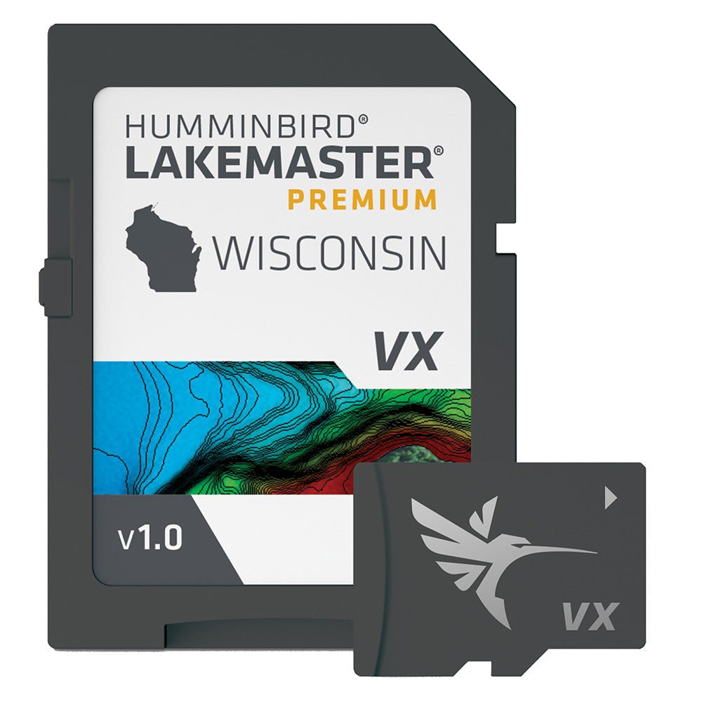 Humminbird LakeMaster VX Premium - Wisconsin [602010-1] - The Tackle Dock